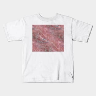 Affetto Rosso marble Kids T-Shirt